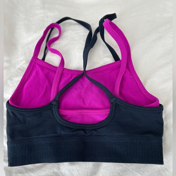 Navy Fabletics Sculpt Knit leggings and bra | size S - Picture 7 of 9